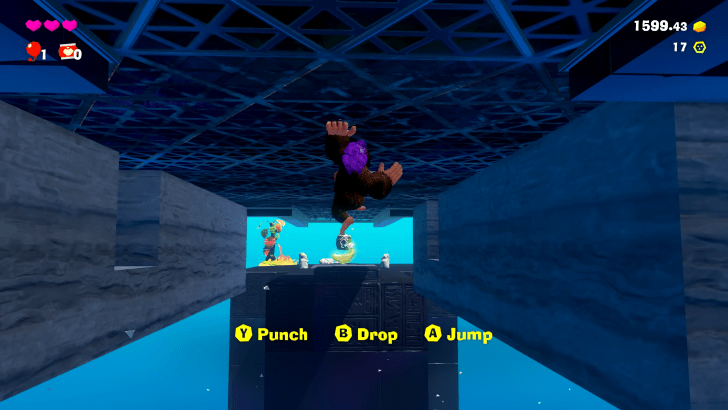 At the End of Roof Road Banandium Gem Overworld Location