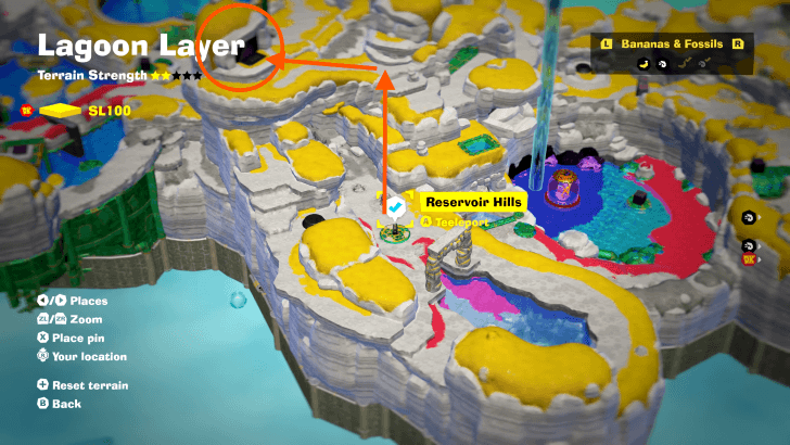 Lagoon Layer Challenge Course 1 Map Location