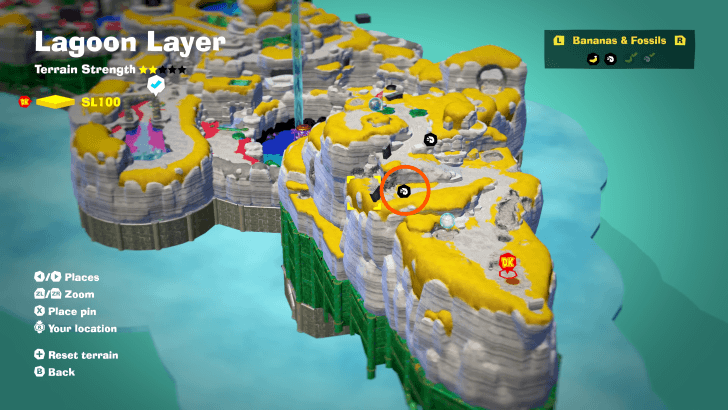 Ammonite 1 Fossil Map Location