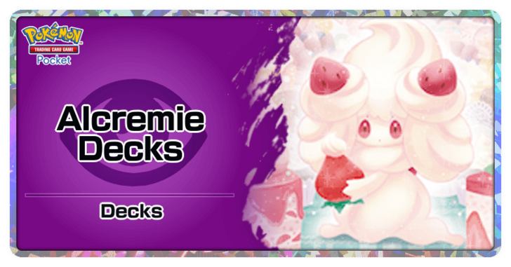 Pokemon TGC Pocket - Alcremie Best Deck Build and How to Play