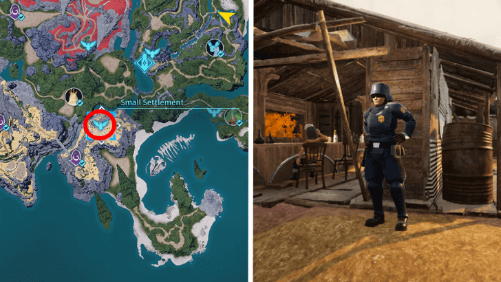 Bounty Officer Location