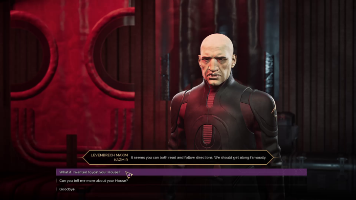 Talk to Him to Join House Harkonenn