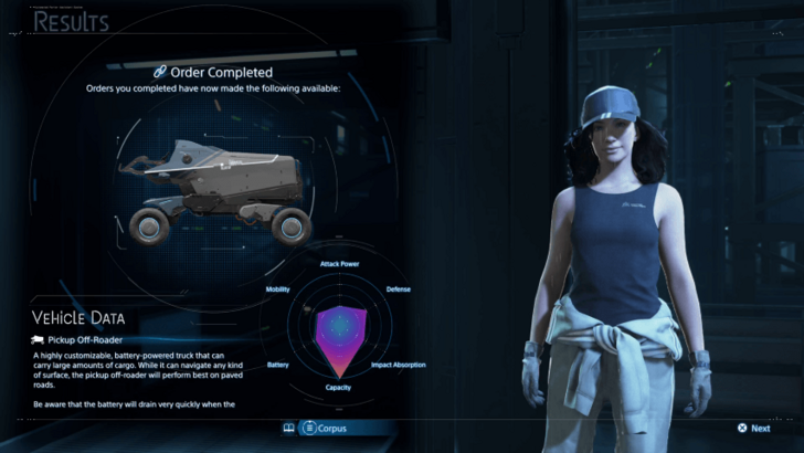 Death Stranding 2 Pickup Off-Roader