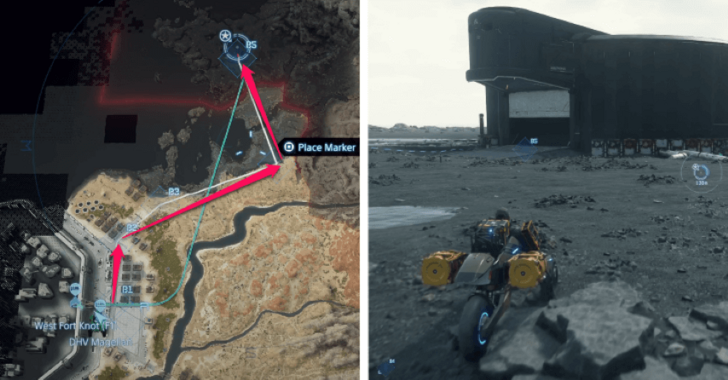 Death Stranding 2 Mine North of F1 Location