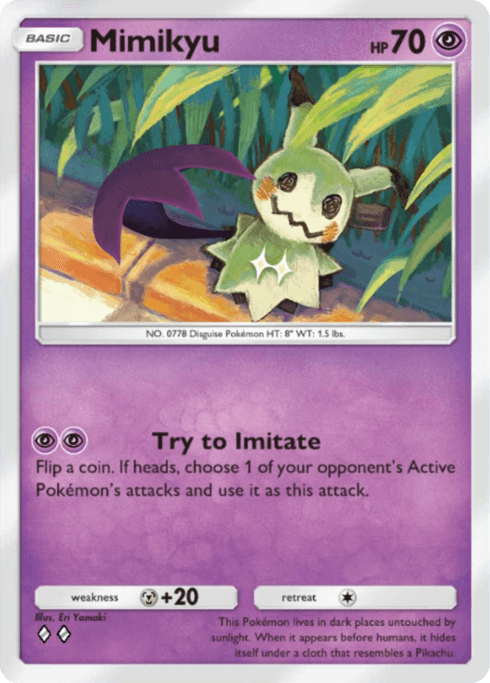 Pokemon TCG Pocket - A3b 035 Mimikyu