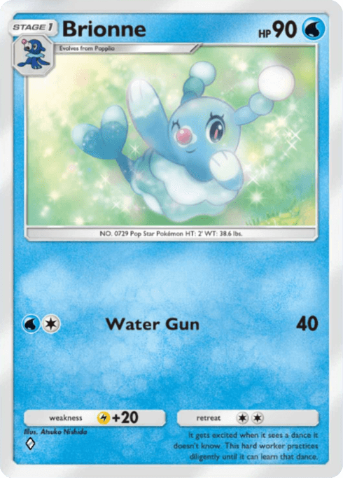 Pokemon TCG Pocket - A3b 023 Brionne