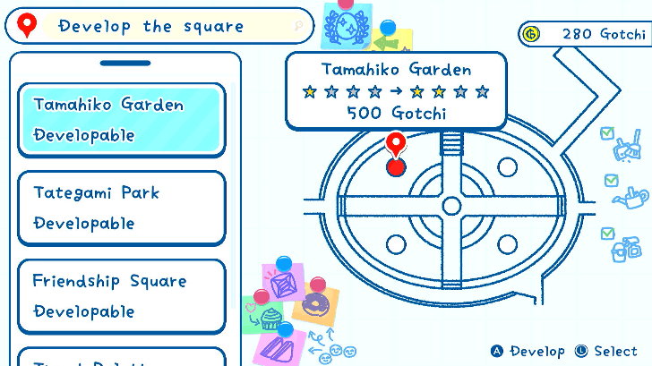 Develop the Square Menu
