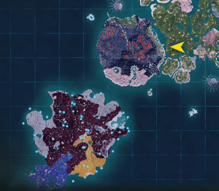 Palworld - Finsider Ignis Nighttime Habitat