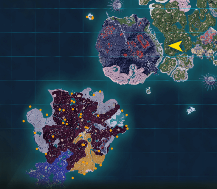 Palworld - Finsider Ignis Daytime Habitat