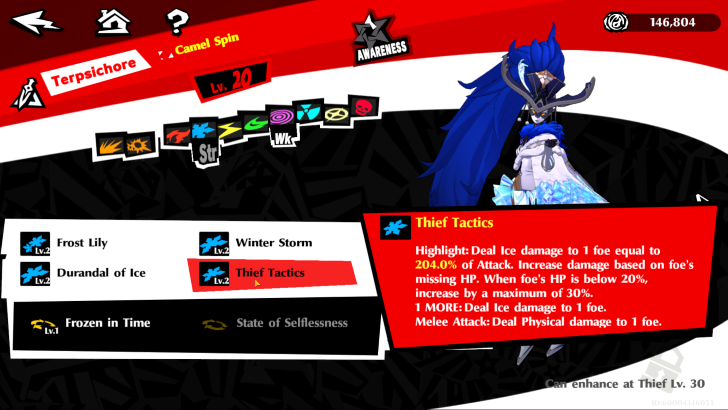 Prioritize Persona Skills and Abilities