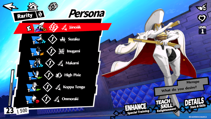 Perform Persona Training