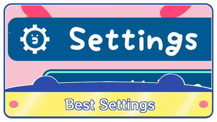 Tamagotchi Plaza Best Settings