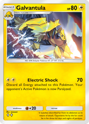 Pokemon TCG Pocket - A3b 027 Galvantula