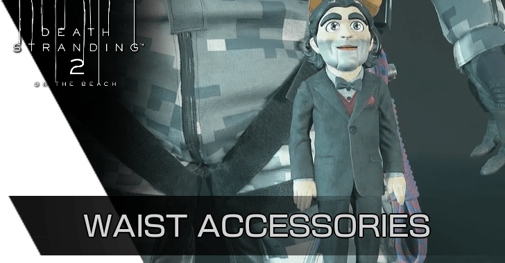 Death Stranding 2: On the Beach - List of All Waist Accessories