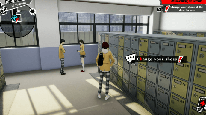 Persona 5 Phantom X - Awakening of Desire Quest Guide - Go to 1F Step 2