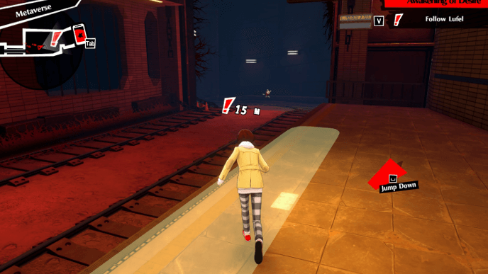 Persona 5 Phantom X - Awakening of Desire Quest Guide - Follow Yufel Step 1