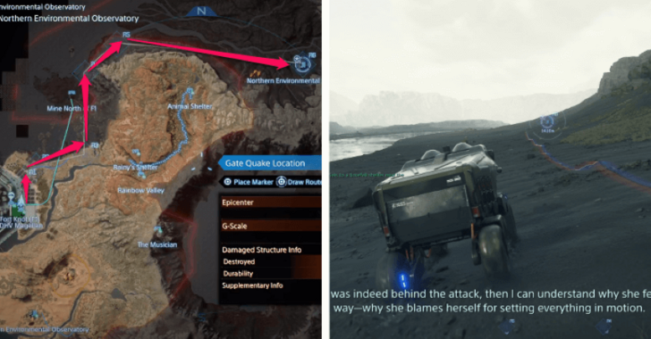 Death Stranding 2 Northern Environmental Observatory Location