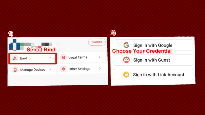 Persona 5 Phantom X - Link Account