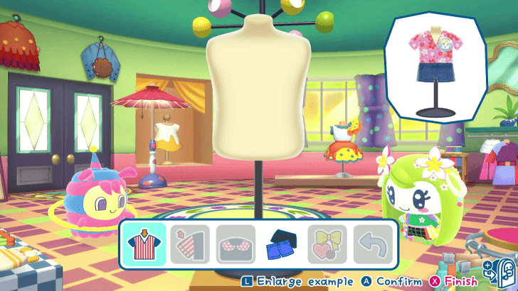 Select the Torso Shape and Pattern