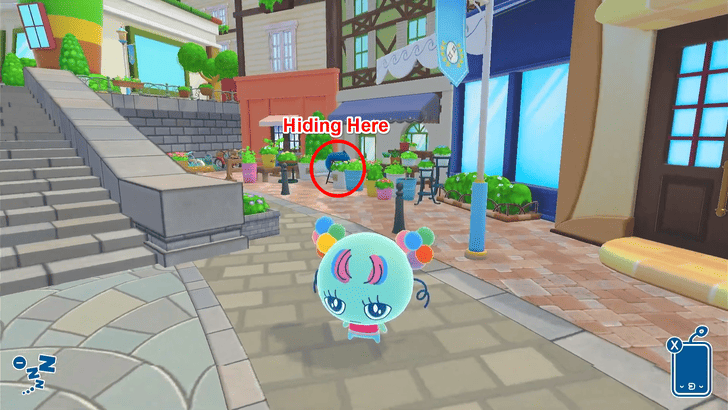 Gozarutchi Hide and Seek 2 Starting Location