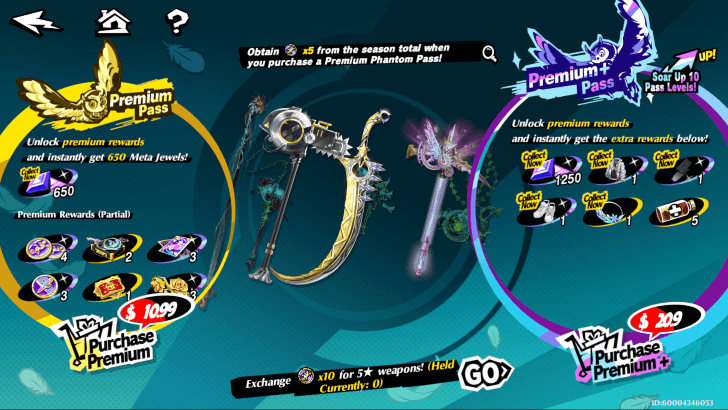 Purchase and Finish the Phantom Pass