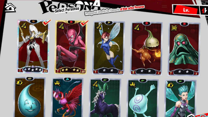 Wonder can equip different Personas