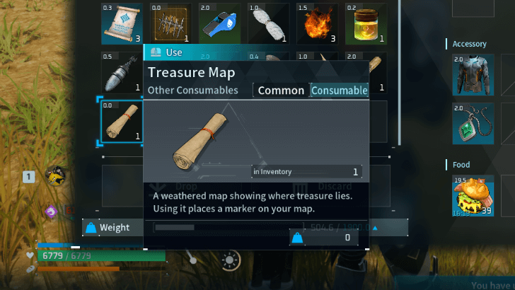 Treasure Map Item