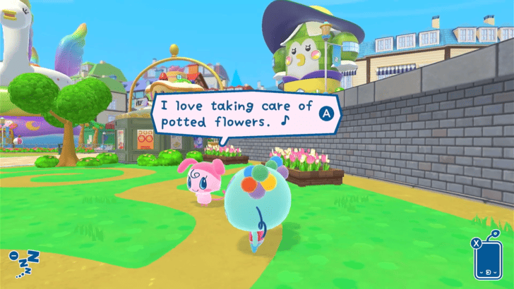 Momotchi Conversation 2 Starting Location