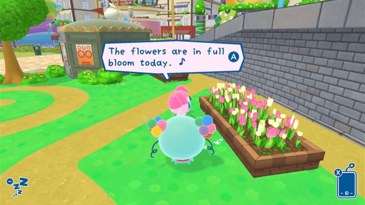 Momotchi Conversation 1 Starting Location