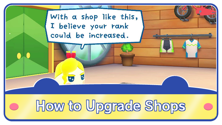 How to Upgrade Shops
