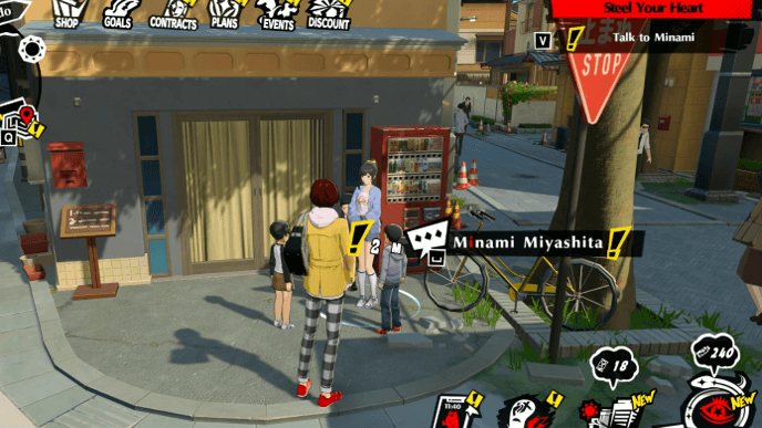 Persona 5 Phantom X - Steel Your Heart Mission Guide - Talk to Minami And The Kids