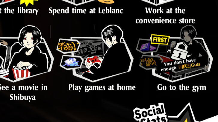 Certain Activities Have Conditions