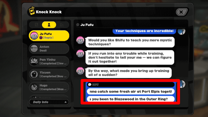 Send Ju Fufu an Invite