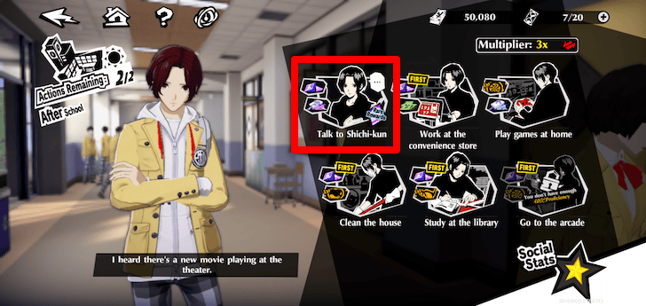 persona 5 Phantom X - Shichi-Kun Event