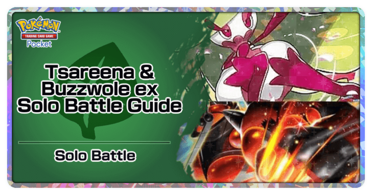 Pokemon TGC Pocket - Tsareena & Buzzwole ex Deck (Eevee Grove) Deck Build and How to Play