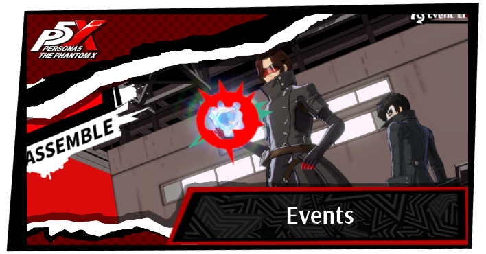 Persona 5 X List of All Events