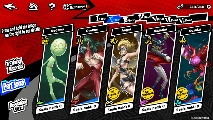 Persona 5 Phantom X - Persona