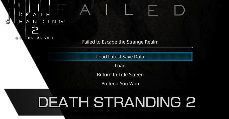 Death Stranding 2 - Pretend You Won