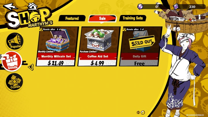 Persona 5 Phantom X - Daily Gifts