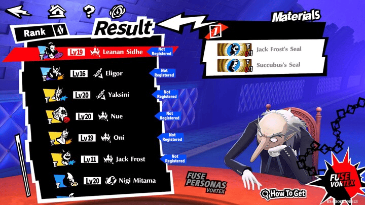 persona 5 Phantom X - Fuse Seals