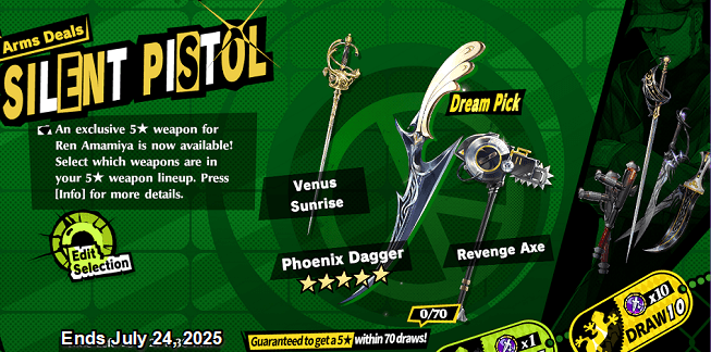 Phoenix Dagger Banner