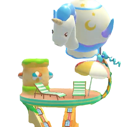 Tamagotchi Plaza Afternoon Pool