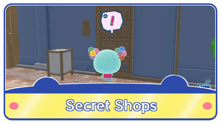 Tamagotchi Plaza How to Unlock Secret Shops