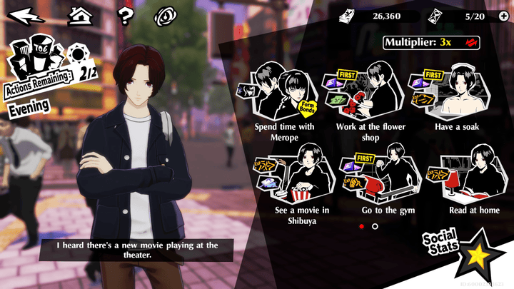 Persona 5 Phantom X - City Life