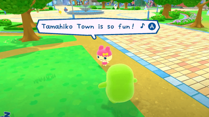Chamametchi Conversation 1 Starting Location