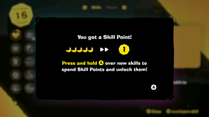 Spend Skill Points