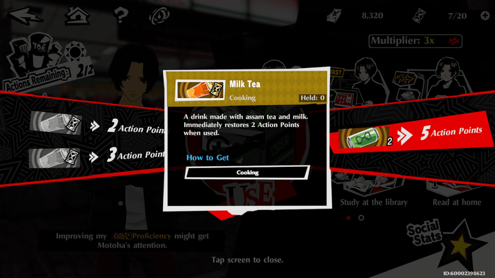 Persona 5 Phantom X - Milk Tea