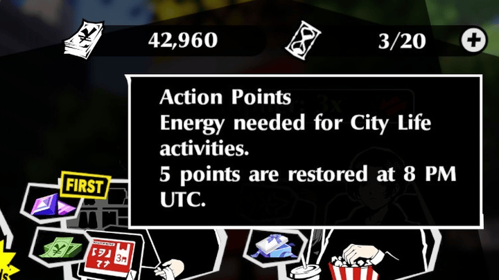 Persona 5 Phantom X - AP Recovery