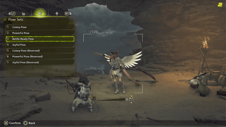 Poses and Gestures Photo Mode