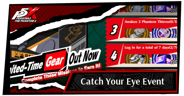 Persona 5 X Catch Your Eye Event